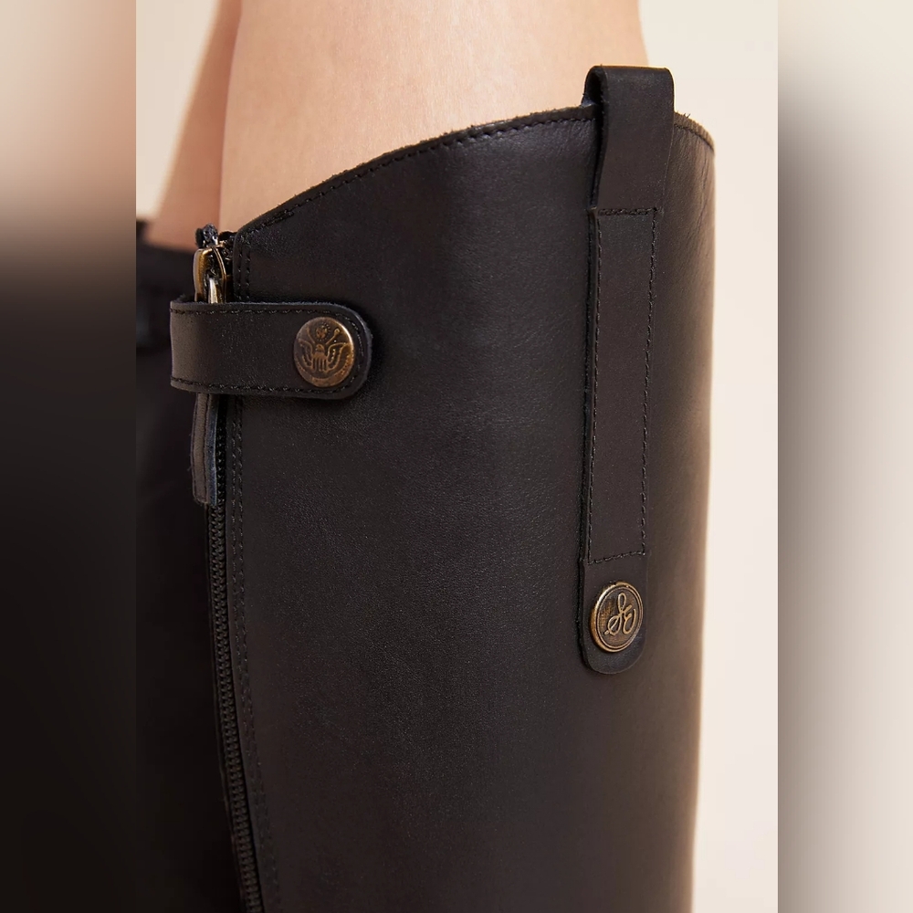 NEW ANTHRO | $200 Sam Edelman Penny Leather Riding Boots - Picture 12 of 13